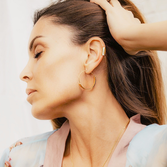 Pendientes Flat Ring