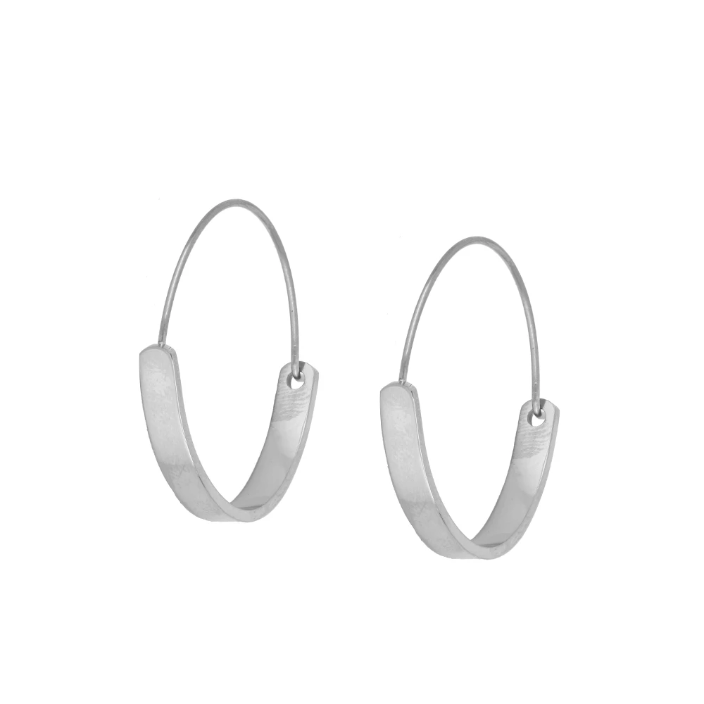 Pendientes Flat Ring