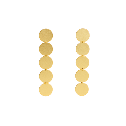 Pendientes Long Dots