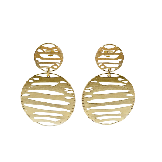 Pendientes Zebra