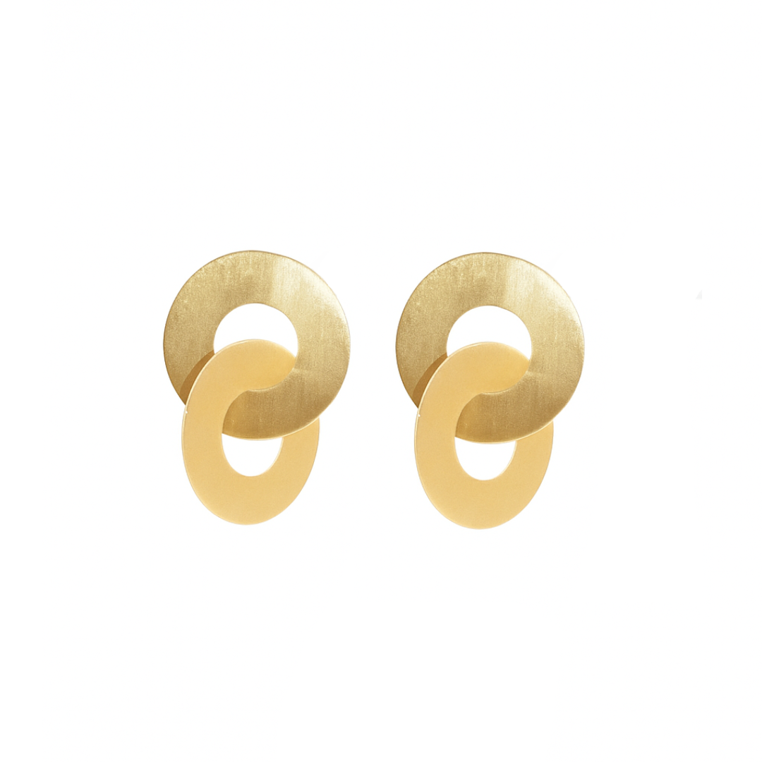 Pendientes Two Rings