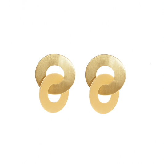 Pendientes Two Rings
