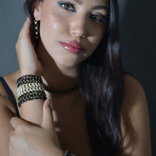 Bracelet B&W Rubber