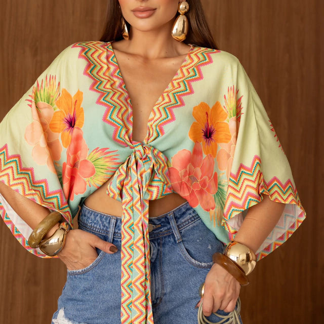 Blusa Morcego Oasis