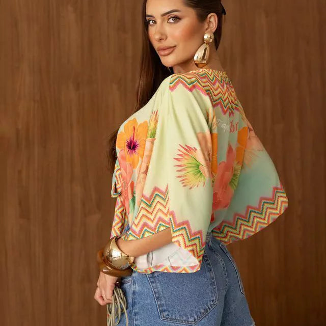 Blusa Morcego Oasis
